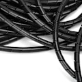 Miniatyrbillede 3 af 8: Spiral Wire Wrap Kabel Organizer Management Sort til Computer Rum Ledninger Φ20-2.5m