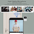 Miniatyrbild 4 av 8: 1080P Smart Trådlös Videodörrklocka Kamera Smart Wifi Videodörrklocka M1 Tvåvägs Röst Dörrklocka med Klocka Nattseende HD Vidvinkel Objektiv Moln