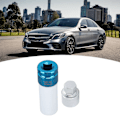 Pikkukuva 1 / 8: Pyörän Lukitusmutterin Avaimen Varashälytin Pyörän Lukitusmutterin Avaimen Vaihto Benz A‑Class B‑Class C‑Class E320 E204 E211 E212:lle Hihnalla/Sisällä