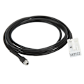 Miniatyrbilde 2 av 8: AUX-inngang Lydkabel Adapter ABS Erstatning for Citroen Berlingo 2005 Støtter MP3 Lydformat