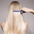 Miniatyrbild 4 av 8: 2 st Smoothing Comb Salon Hårborste Kam Salon Styling Hår Räta V Form Smoothing Comb för Astige Hår