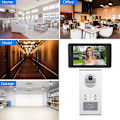 Miniatyrbillede 5 af 8: 7 tommer Trådløs Videodørklokke med 4-Tommers Touchscreen Monitor Vision 100-240vAU
