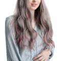 Miniatyrbild 7 av 8: Lång Lockig Peruk Justerbar Rak Lugg Ombre Peruk Värmebeständig Kvinna Cosplay Peruk LC227-2