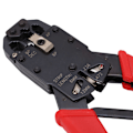 Miniatyrbillede 4 af 8: Netværks Crimping Værktøj Multifunktionel Høj Effektivitet Ratchet Crimper Stripper Tang Netværks Crimp Værktøj HT 2008R