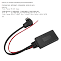 Miniatyrbilde 7 av 8: Bluetooth 5.0 AUX-IN Kabel Stereo Audio Musikkadapter Bærbar for Pioneer CD IP-BUS