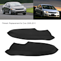 Miniatyrbild 6 av 8: 2-pack Mikrofiber Läder Dörrpanel Armstödsskydd Antiscratch Ersättning för Civic 2005‑2011 Svart