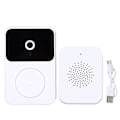 Miniatyrbillede 2 af 8: Videodørklokke Smart WiFi Intercom Trådløs Dørklokke Kropsinduktion Hjemmesikkerhed Dørklokke