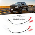 Miniatyrbilde 5 av 8: 2 stk Bilhøyttaler Ledningsnett Adapterplugg Stereo-kontakt Auto Diskantmodifisering Utskifting for Ford
