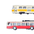 Miniatyrbillede 4 af 8: Højhastighedstog Bus Model Træk-Tilbage Køretøj Samling Model Legetøj til Børn (B Gruppe)