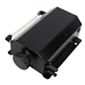 Miniatyrbillede 2 af 8: Kølemiddel Overløbstank Aluminium Legering 2L Kapacitet Universal Radiator Reservoir Tank til De Fleste Biler Sort