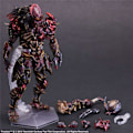 Miniatyrbild 4 av 6: Shadow Predator, Japansk Ogre-inspirerad Design, Högdetaljerad Actionfigur Med Utbytbara Händer