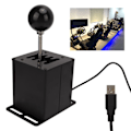 Miniatyrbild 1 av 8: 8-växlad PC USB-simuleringsväxel H-växel Micro Switch Sensor för Logitech G29 G27 GT Racing Games