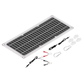 Miniatyrbild 6 av 7: 10W 12V Solpanel Batteriladdare Monokristallint Kisel Solcell Mobil Strömförsörjning USB-utgång