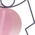 Pikkukuva 4 / 8: Toimiston Innovatiivinen Akryyli Kukkakulho Koriste Värikäs Läpinäkyvä Tyylikäs Geometrinen Kukkakulho Vaaleanpunainen Kuu (29x21x7cm)