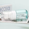 Pikkukuva 1 / 2: U-muotoinen suihkepullo paksu pohja erittäin hienojakoinen sumu kosmetiikkapullo 30ml (Läpinäkyvä sininen)