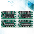 Miniatyrbild 1 av 8: 4 st Lithium Batteri Skyddskort PCB 3 Strängar MOS Transistor Noggrann Lithium Batteri Utjämnare 40A