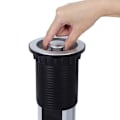 Pikkukuva 1 / 2: 4 Virtapistoketta 2 USB-latausporttia Pöytäkeittiöpöytä Ulosvedettävä sähköpistorasia (US 110V)