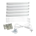 Miniatyrbillede 2 af 8: 85-265V 75LED Vækstlys Indendørs Blomstring Vegs Pottede Hydroponiske Planter Vækstlampe (EU Stik)