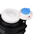 Miniatyrbillede 1 af 5: Udendørs 304 Rustfrit Stål Stor Kapacitet 2L Isolering Pot Udendørs Isolering Pot (Sort)
