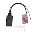 Miniatyrbilde 2 av 8: Bil Bluetooth5.0 Trådløs Modul 32-pins AUX IN Adapter Erstatning for A3 A4 A6 A8 RNS E Navigasjon