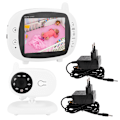 Miniatyrbillede 2 af 5: 3,5\" LCD Digital To-Vejs Talk Back Trådløs Video Babymonitor Kamera 100- 240V EU Stik