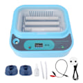 Miniatyrbilde 2 av 8: Egg Inkubator Automatisk Vanntilsetting Temperaturkontroll 6 Egg Vender Dobbel Strømforsyning Fjørfe Klekking Maskin for Kyllinger Gåse And EU Plugg 220V