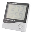 Miniatyrbilde 2 av 4: Innendørs LCD-skjerm Digital Termometer Hygrometer for Reptil Oppdretts Tank
