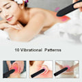 Miniatyrbillede 1 af 2: Mini Bærbar Voksen USB Opladning Kugle Kropsvibration Massage Vibrator Legetøj