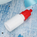 Miniatyrbild 4 av 4: 50 st 10 ml Plastflaskor Tomma Pressbara Flaskor Ögonvätskedroppbehållare Droppröret Rött