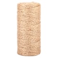 Miniatyrbillede 2 af 2: 100m Naturhampgarn Jute Snore Bold Rulle Gaveindpakningstov Primær Farve DIY Dekoration