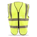 Pikkukuva 2 / 8: Heijastava turvaliivit, korkea näkyvyys, polyesteri, työvaatteet, tasku, työntekijälle, insinöörille, 2XL