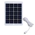 Pikkukuva 2 / 8: Ulkoilma 3W 5V Polysilikooni Aurinkopaneeli DIY Aurinkolatausgeneraattori Matkapuhelimelle