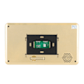 Miniatyrbild 8 av 8: 100-240V 7 tum 720P WIFI Pekskärm Intercom 3 Monitorer Dörrklocka EU-kontakt