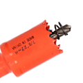 Miniatyrbilde 3 av 8: Bi-metall Hulssag Boremaskin Bit Høyhastighetsstål Sagkutter med Mandrel for Tre og Metall 7/8in (22mm)