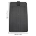 Pikkukuva 6 / 8: 20W 18V Aurinkopaneeli Tukee 5V USB 18V DC TYPE C Ulostuloa Latautuva Aurinkopaneeli Power Bank Autolle Moottoripyörälle