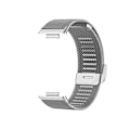 Pikkukuva 5 / 8: Ruostumattomasta teräksestä valmistettu ranneke, säädettävä ranneke metallisella soljella Huawei Watch Fit 2 -kellolle, hopea