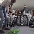 Pikkukuva 5 / 6: Ponnahtava golf-chippiverkko, sisä-/ulkokäyttöön tarkoitettu golflyöntiverkko
