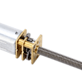 Miniatyrbilde 5 av 8: Mikro Elektrisk Girkasse Motor Høy Dreiemoment DC6V 60RPM Lang Utgangsaksel M4x55 Gjenget Stang