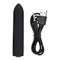 Pikkukuva 2 / 2: Mini Kannettava USB-Latauslukuinen Värähtelyhieronta-laite Aikuisten Leikkikalulle