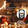 Miniatyrbillede 7 af 8: Halloween Krybende Kranie Dørklokke Spøgelseshus Temafest Dørklokke Rekvisitter med Lys