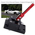 Miniatyrbillede 6 af 8: Kortskift Gearstang Billet Bil Modificering Passer til Chevrolet Camaro / Firebird LS Motor 93‑02Rød