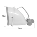 Miniatyrbild 5 av 8: Unisex Potty Pee Funnel Återanvändbar Vuxen Nöd Urineringsanordning Bärbar Man Kvinna Toalett för Bil, Camping, Resor, Utomhusaktiviteter, Vandring