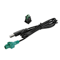 Miniatyrbilde 1 av 8: Bilradio USB-bryterpanelkabeladapterenhet erstatning for Octavia Fabia RCD510 RCD310