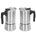 Miniatyrbilde 8 av 8: Moka Pot Espresso Maker Hjemmekjøkken Rustfritt Stål Mocha Kaffe Siphon Hånd Kaffe Pot Kaffe Maskin