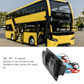 Pikkukuva 7 / 8: 4-in-1-yhdistelmäkytkentäpaneeli, kaksi USB-laturia, LED-jännite-näyttö, sopii UTV:lle, ATV:lle, kuorma-autolle, perävaunulle, busseille, jahdeille ja veneille