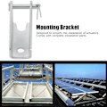 Miniatyrbillede 1 af 3: 4 Sæt Lineære Aktuator Monteringsbeslag H-Form Elektrisk Putter Installationsbase DIY Sæt