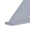 Miniatyrbilde 5 av 8: Trekantlinjal i aluminiumlegering 7 tommer 45/90 grader Tykkere måleverktøy for håndverk Trefabrikasjon