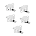 Miniatyrbillede 2 af 2: 5 stk Termostatkontakt KSD301 Termostat 250V 15A Normal Lukket Temperaturstyringsswitch 145℃