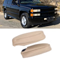 Miniatyrbilde 1 av 8: Armlenestopp for forsetet i bil, kunstig lær, erstatning for Chevrolet Tahoe Suburban 1500 2000‑2006 Beige