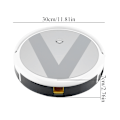 Miniatyrbild 4 av 8: Robotdammsugare med Mikrofiberduk, Smart Robotermopp, Dammsugare EU